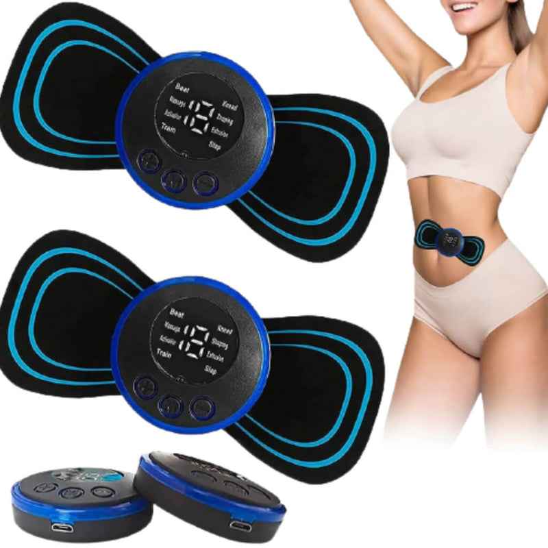 Massageador De Pescoço EMS Estimulador Muscular Remendo De Massagem Cervical Elétrica Almofadas De Massagem De Pulso De Baixa Freqüência Alívio Da Dor Ferramenta De Relaxamento