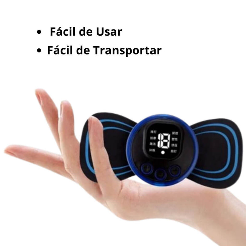 Massageador De Pescoço EMS Estimulador Muscular Remendo De Massagem Cervical Elétrica Almofadas De Massagem De Pulso De Baixa Freqüência Alívio Da Dor Ferramenta De Relaxamento