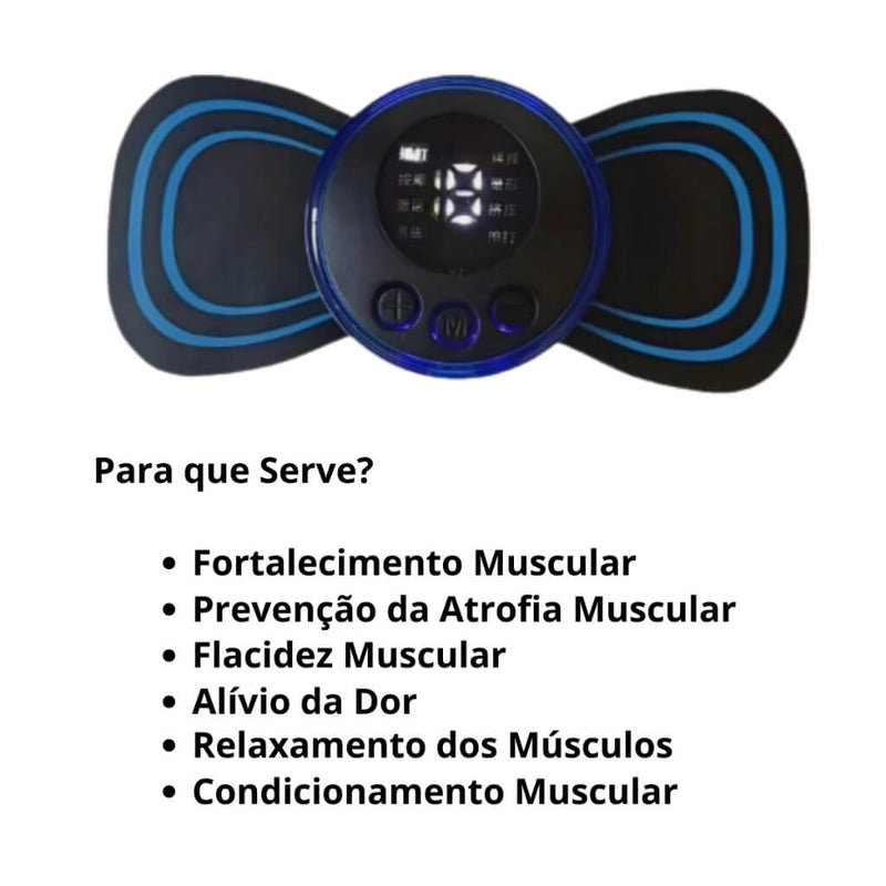 Massageador De Pescoço EMS Estimulador Muscular Remendo De Massagem Cervical Elétrica Almofadas De Massagem De Pulso De Baixa Freqüência Alívio Da Dor Ferramenta De Relaxamento